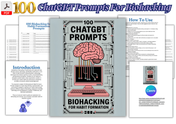 100 ChatGBT Biohacking Habit Formation