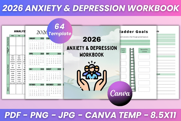 2026 Anxiety Depression Workbook Kdp: A Modern Tool for Mental Wellness