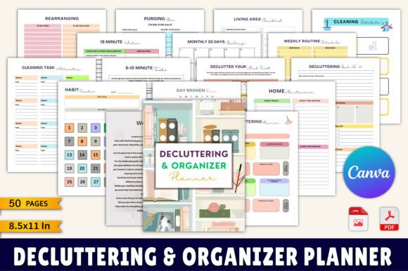 Decluttering Organizer Planner