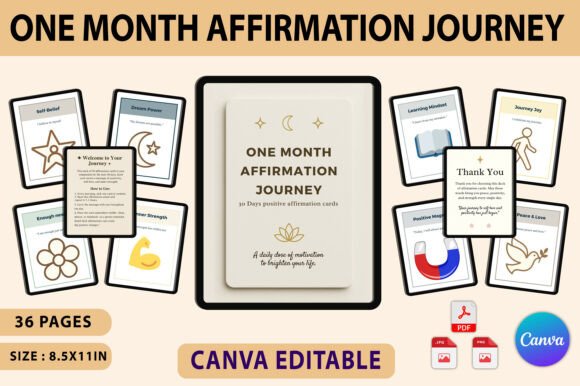 Embarking on the One Month Affirmation Journey: A Path to Daily Positivity and Self-Discovery