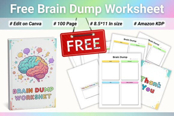 Free Brain Dump Worksheet