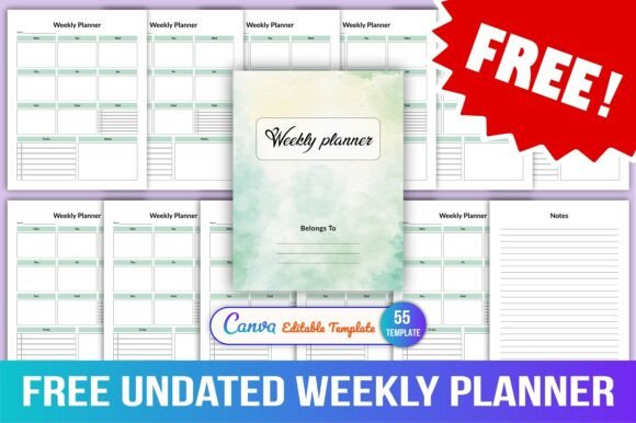 Free Undated Weekly Planner