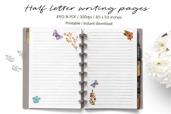 Half Letter Writing Pages: A Creative and Practical Solution for Summer Expression