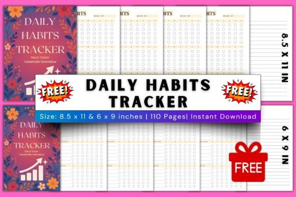 Master Your Daily Routines with the Daily Habits Tracker Canva Editable