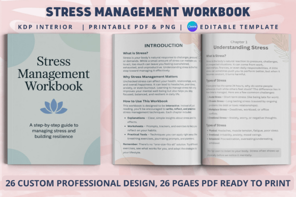 Stress Management Workbook: A Step-by-Step Guide to Managing Stress and Building Resilience
