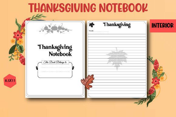 Thanksgiving Notebook: A Creative and Practical Resource for Inspiration and Organization