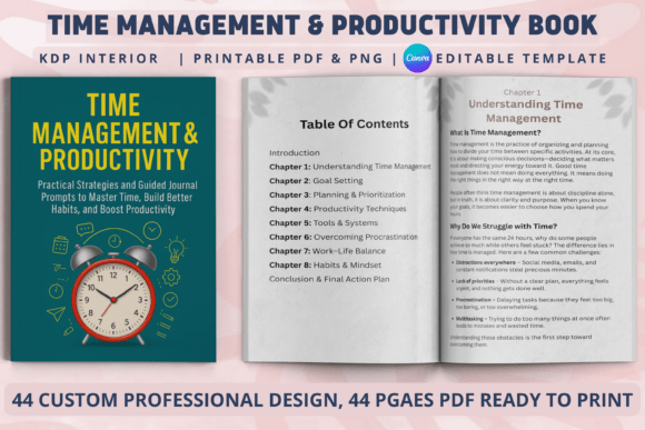 Time Management Productivity Workbook